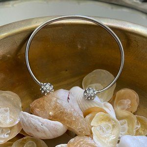 NYC Ball Drop Silver Bracelet